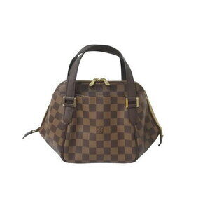 Louis Vuitton Belem Damier Ebene Brown Handbag